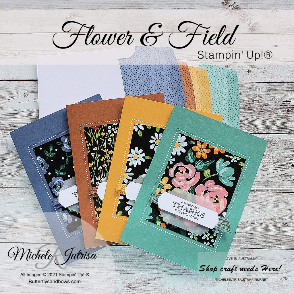 Flower & Field DSP by Stampin' Up