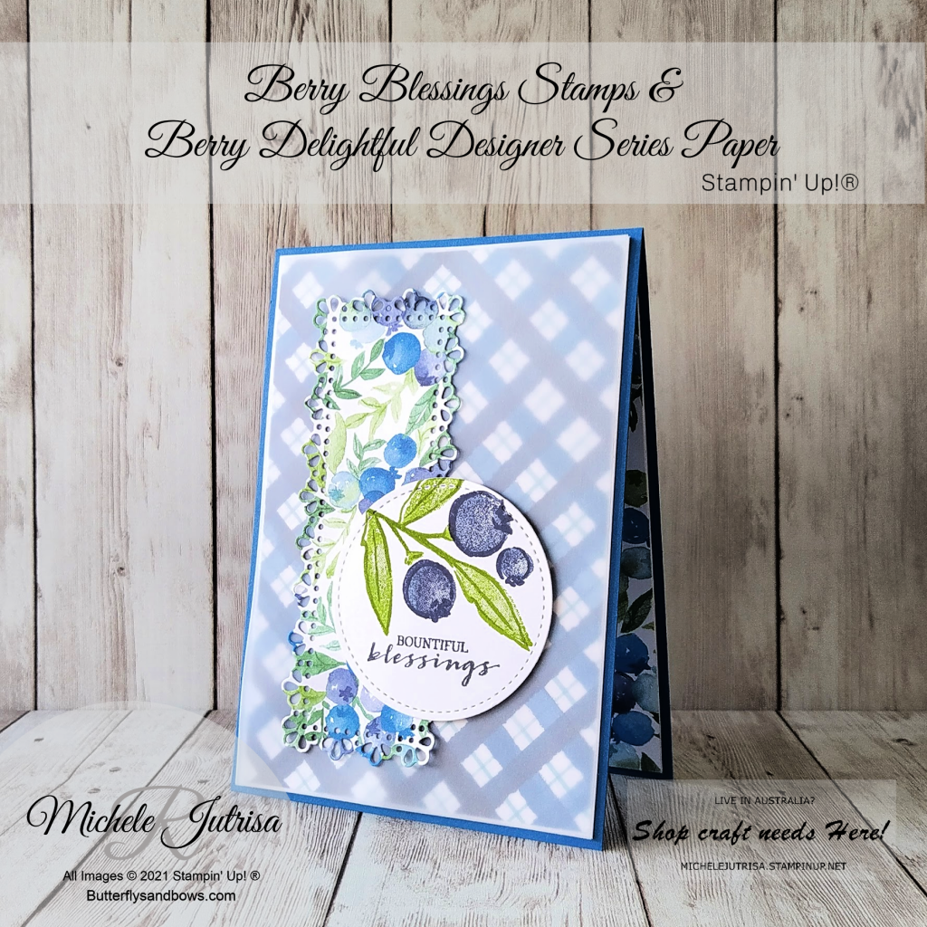 Berry Blessings Stamps & Berry Delight Designer Series Paper by Stampin' Up!