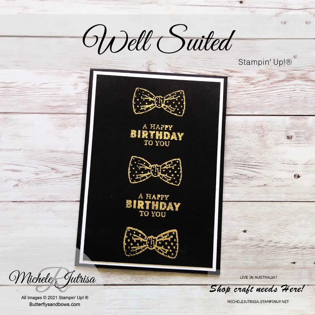 Well Suited by Stampin' Up!