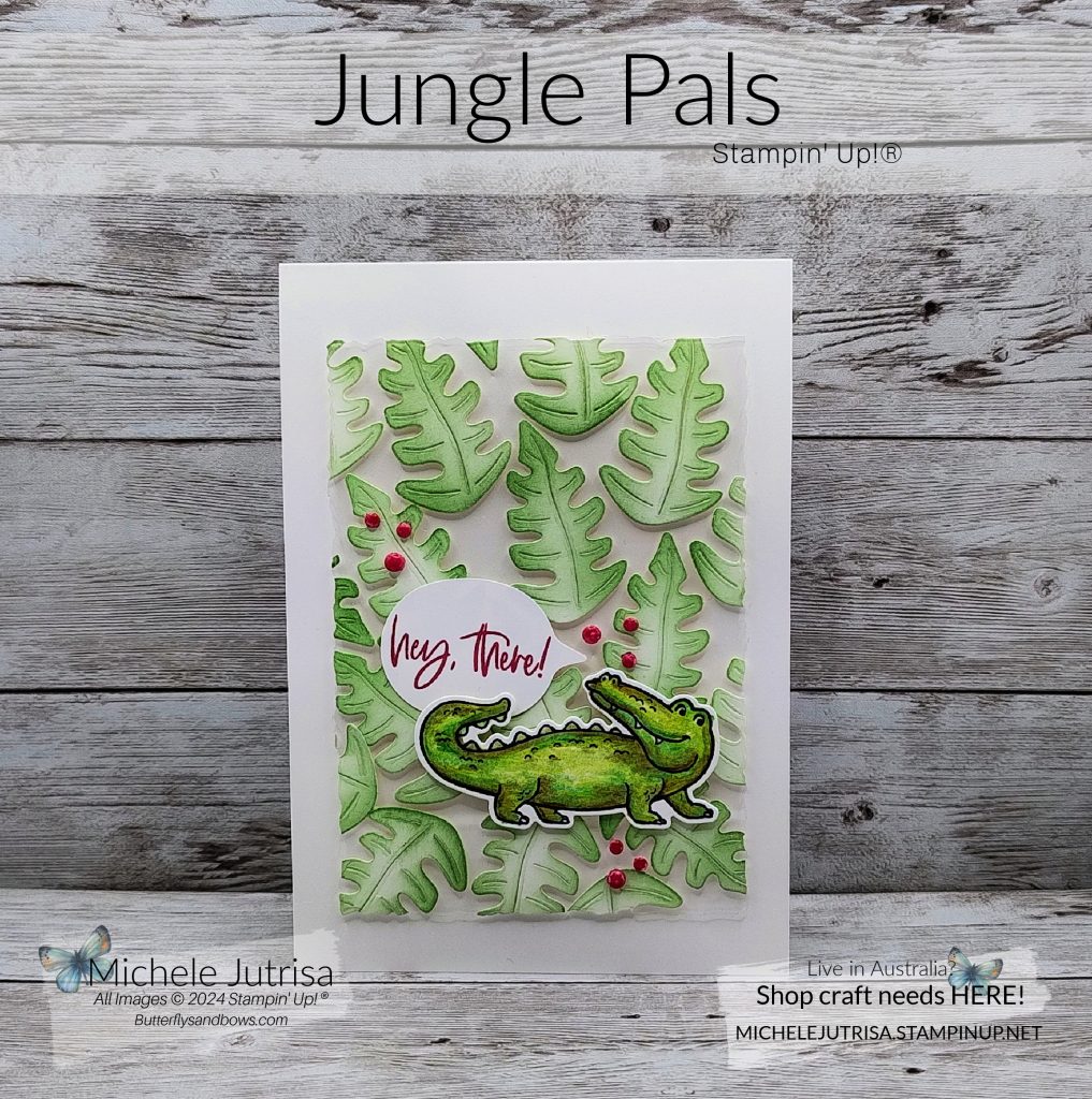 Jungle Pals - Floating Card